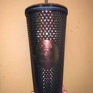 NWT Starbucks Studded Spiked Dark Bling Iridescent